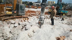 P240 Excavator-Mounted Heavy-Duty Rock Splitter